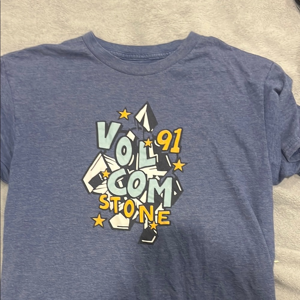 Volcom Blue Graphic Kids T-Shirt